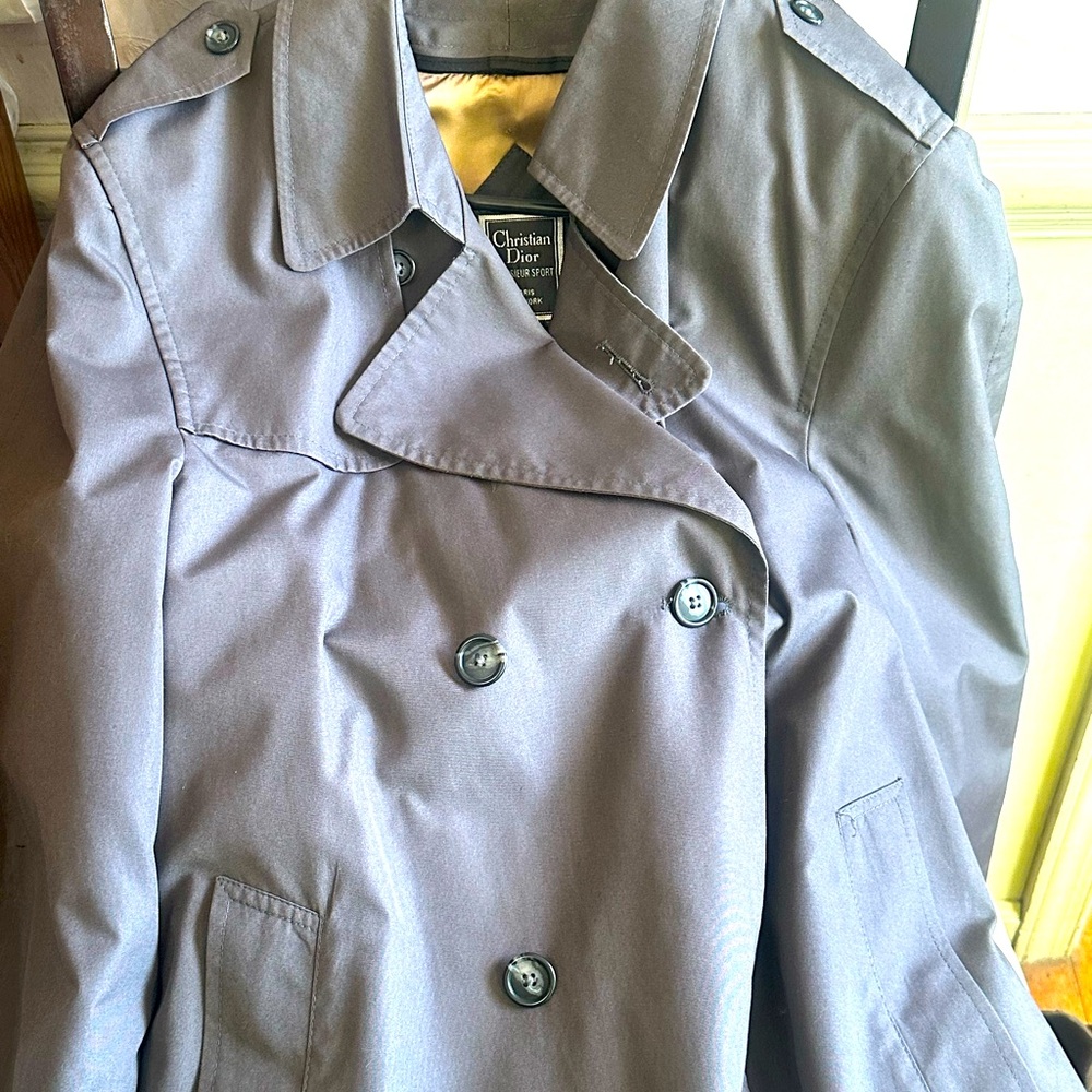 Vintage Christian Dior trench coat